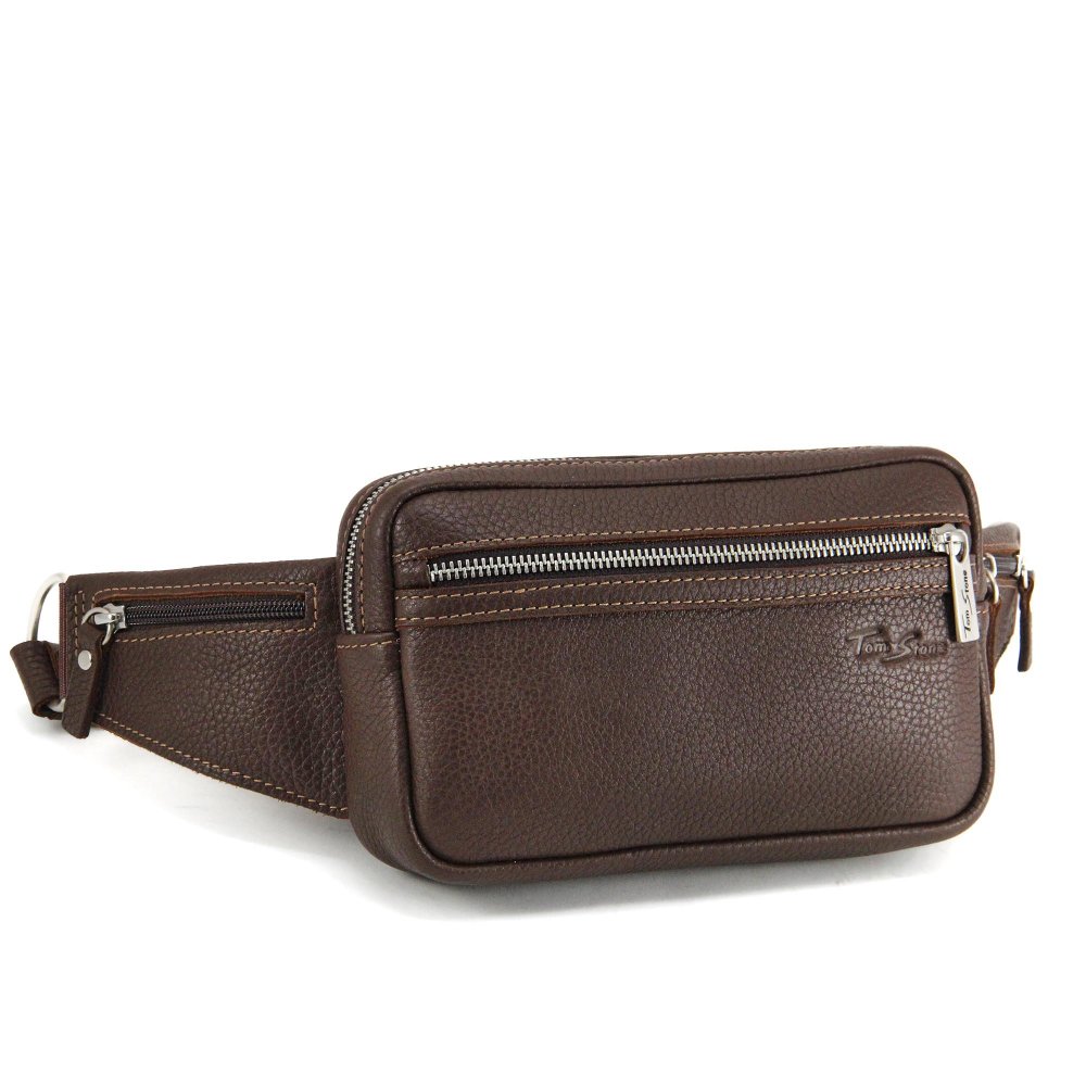 Tome Stone Ledvinka z pravé kůže Tom Stone H121