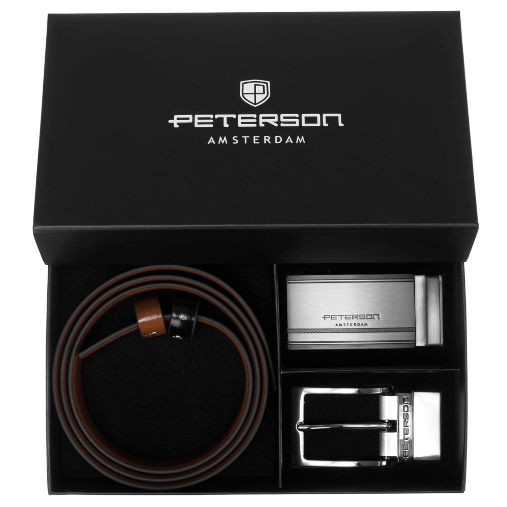 Kožený opasok Peterson PTN KL B006