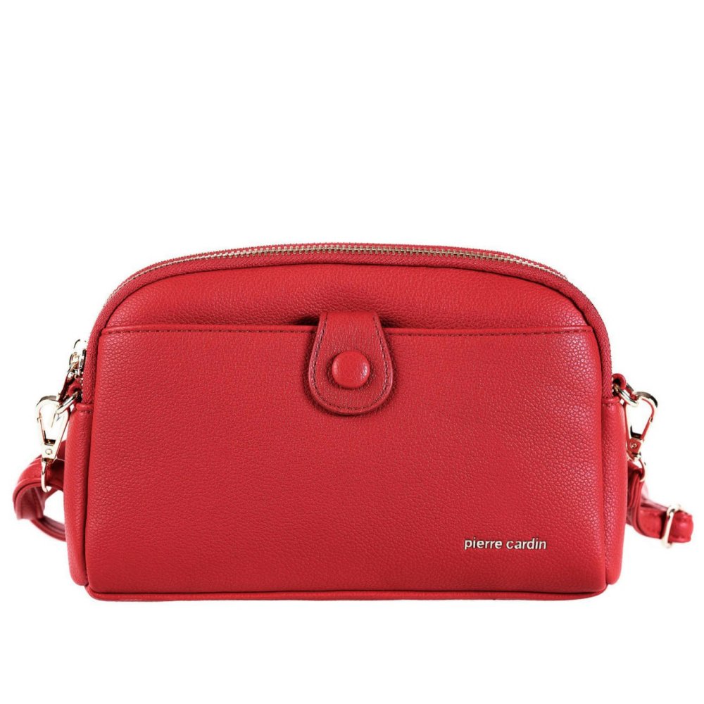 Pierre Cardin Dámská kabelka Borse 23479 Červená Červená 23479-ms154-ROSSO