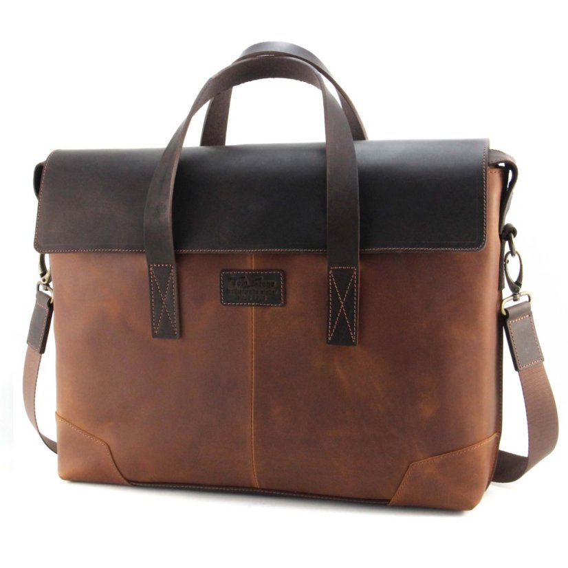 Geantă bărbătească din piele Defender