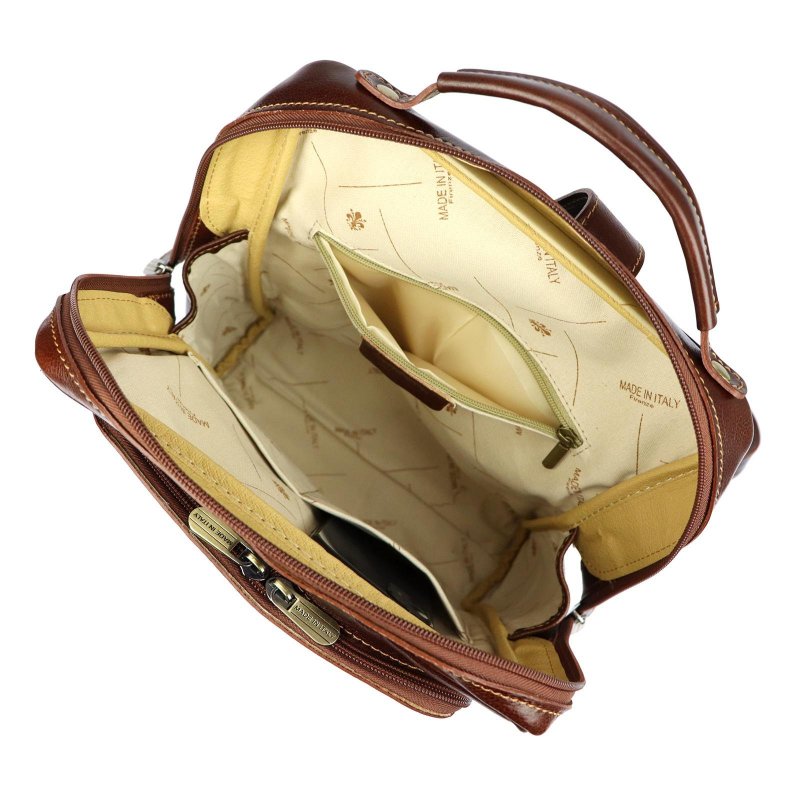 Kožený batoh Florence 2004 čierny