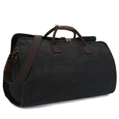 Geantă de voiaj neagră Carry Travel 2in1