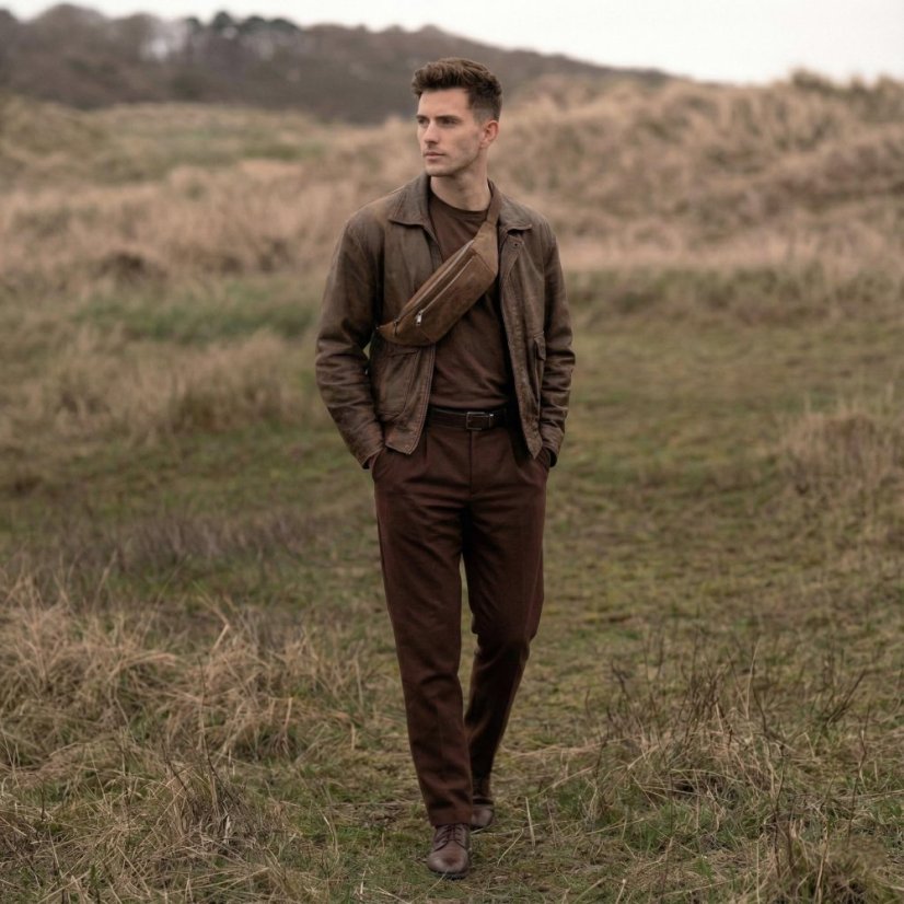 Ledvinka kožená Valmio VB-1055 HUN