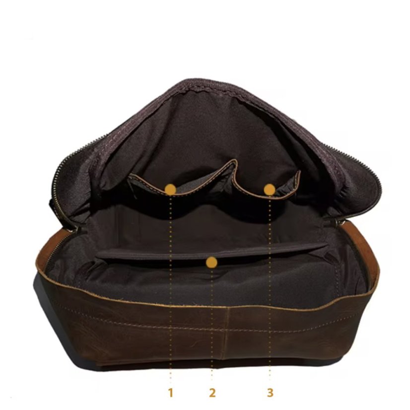 Rucsac din piele Valmio DB-8090
