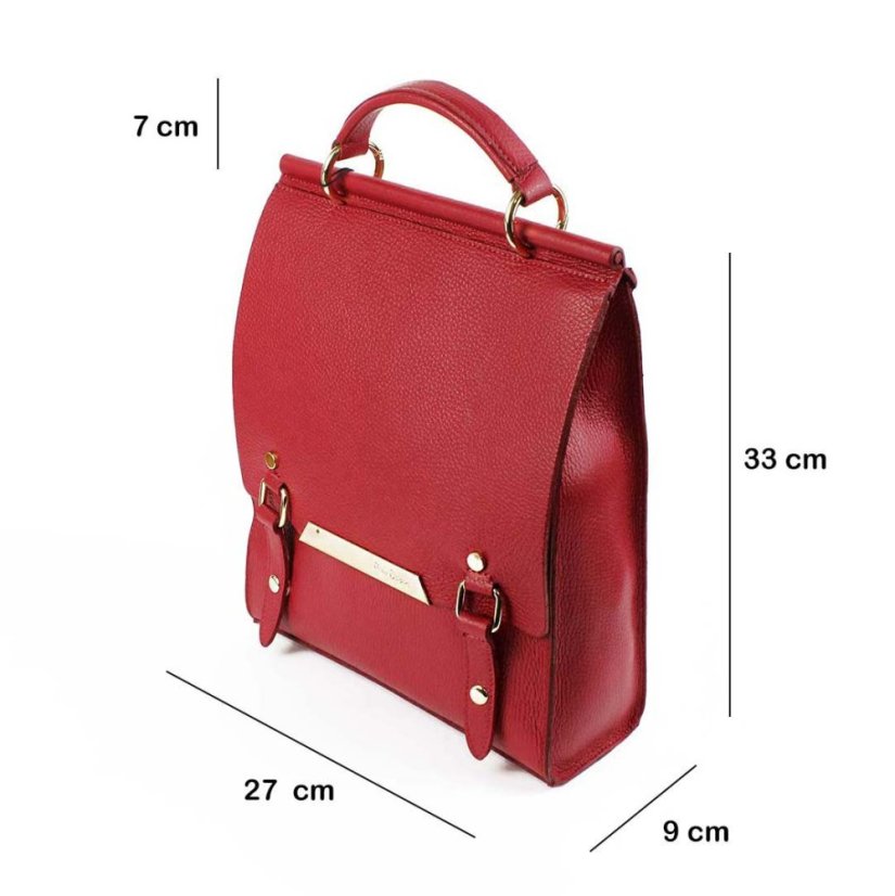 Rucsac din piele PIERRE CARDIN IN VERA PELLE