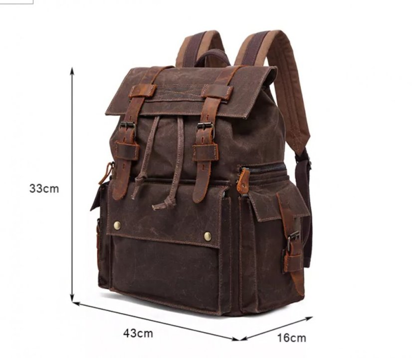Batoh Valmio Waxi coffee 22L