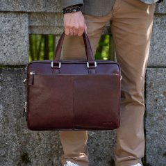 Taška z pravé kůže Valmio Gentry BR