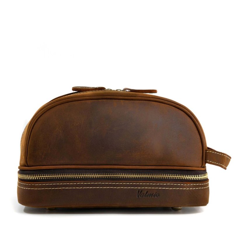 Kožená kozmetická taška Valmio Vintage
