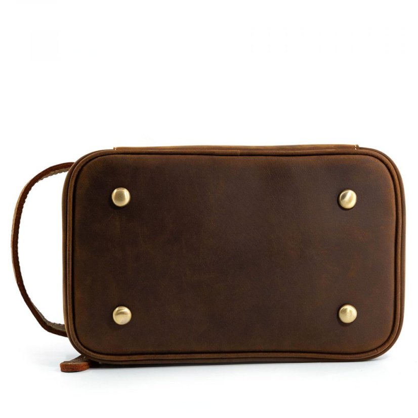Kožená kozmetická taška Valmio Vintage