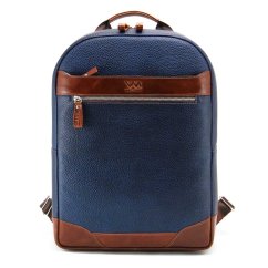 Kék bőr hátizsák Valmio York York