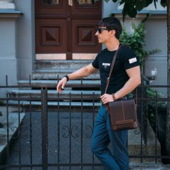 Brašna přes rameno Valmio Bronzo