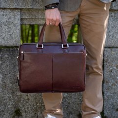 Valódi bőr táska Valmio Gentry