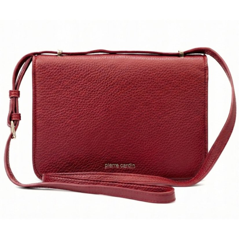 PIERRE CARDIN 2026 Čierna kabelka z ekokože