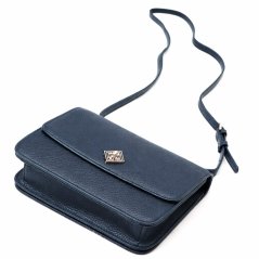 PIERRE CARDIN 2026 Modrá kabelka z ekokože