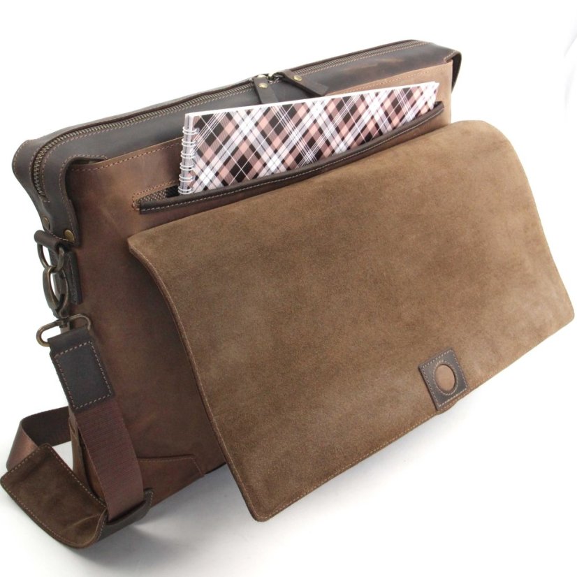 Kožená pánská taška Defender