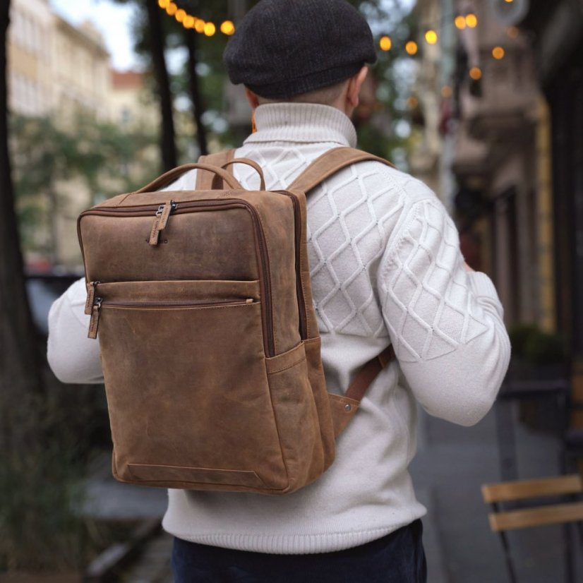 Rucsac Din Piele Valmio Hunter