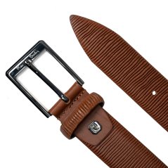 Kožený opasek Pierre Cardin GF8013 COGNAC