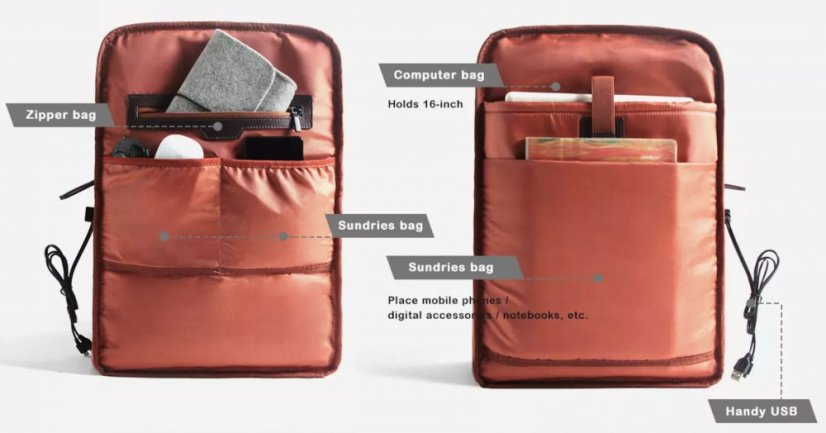 Rucsac elegant în aer liber V210G