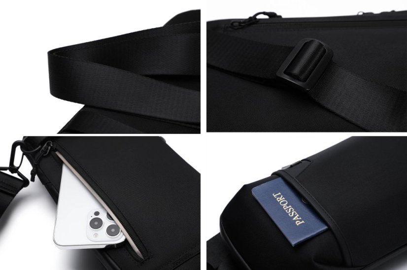 Geantă crossbody Valmio Torion – neagră