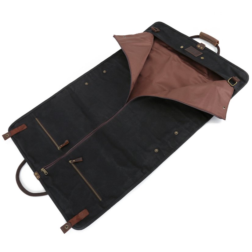 Geantă de voiaj neagră Carry Travel 2in1