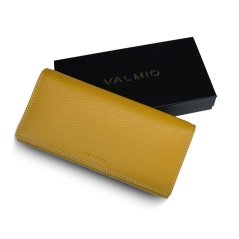 Portofel de damă din piele Valmio Core 2431 galben