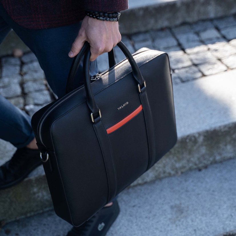 Brašna na notebook Valmio City Black