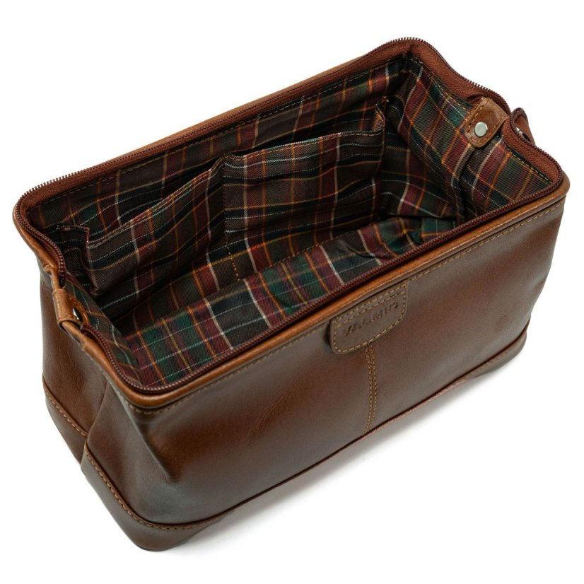 Kožená kozmetická taška Valmio Sedona