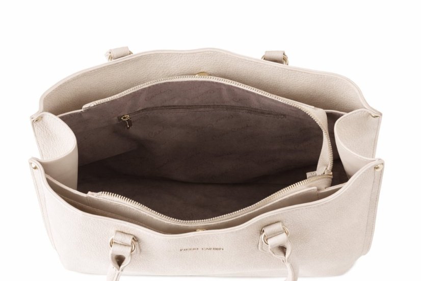 Elegantná dámska kabelka Pierre Cardin 34221 Béžová
