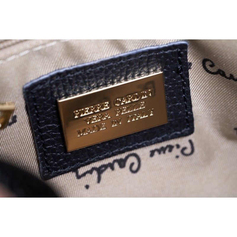 Geantă de damă din piele Pierre Cardin 1925 DOLLARO neagră