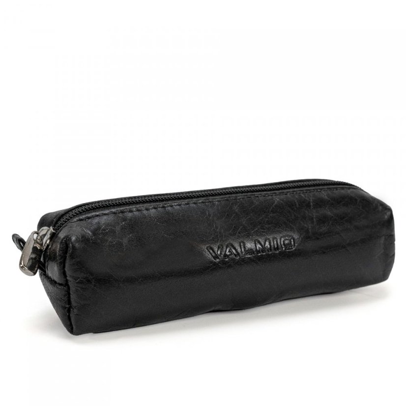 Kožená kľúčenka Valmio Grande Black