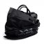 Černá kožená taška Valmio Classic