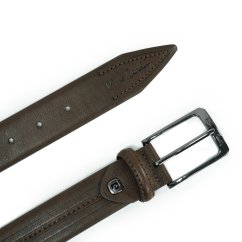 Kožený opasok Pierre Cardin GG15 1001 BR