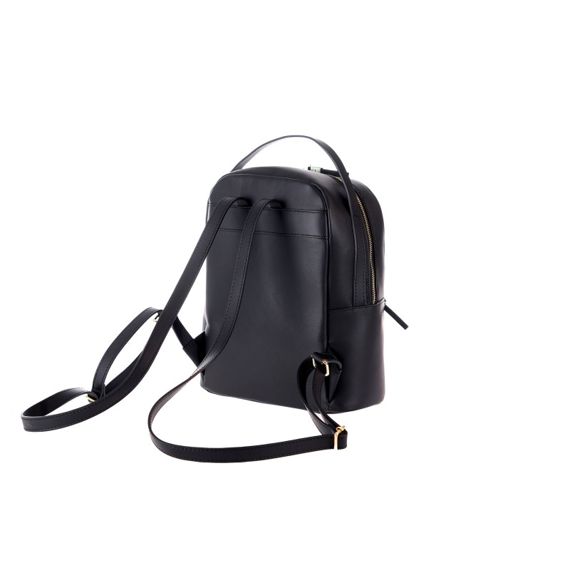 Dámský kožený batoh Pierre Cardin 55108 CAMOSCIO černý