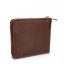 Valmio Brown RFID portofel din piele zip