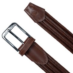 Kožený opasek Pierre Cardin 8007 Cognac