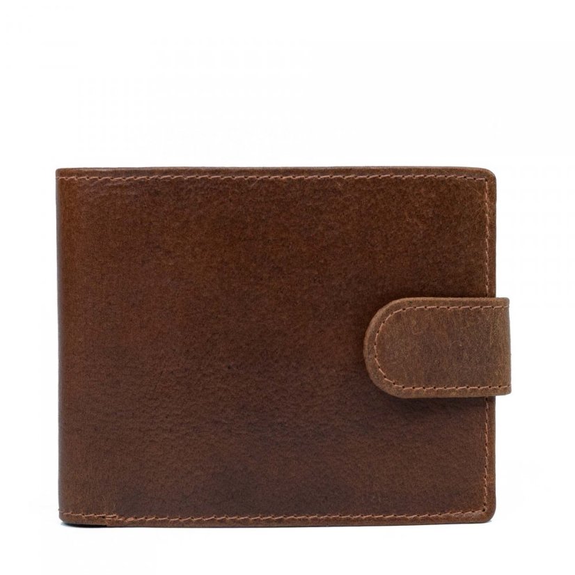Hnedá pánska peňaženka Valmio Pelle Classic V3