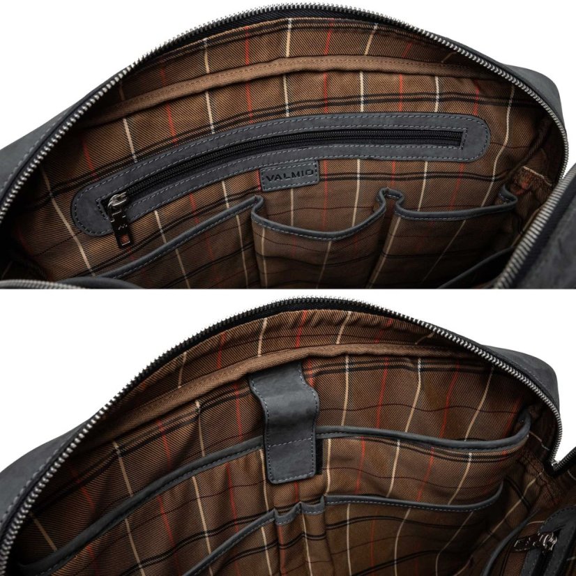 Valmio Denton 2.0 bőr laptop táska