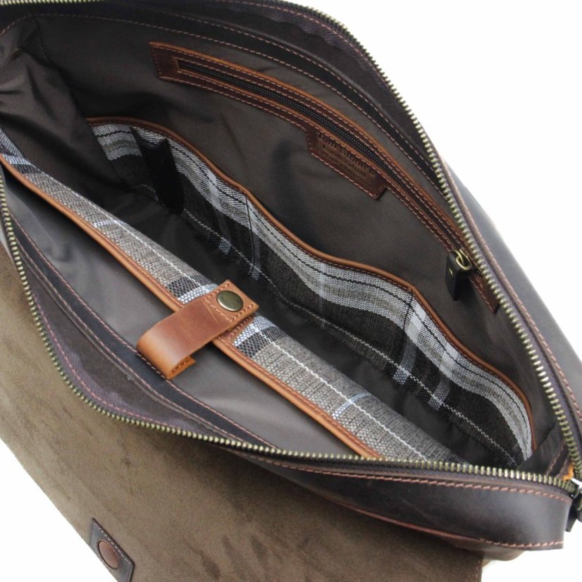 Geantă bărbătească din piele Defender