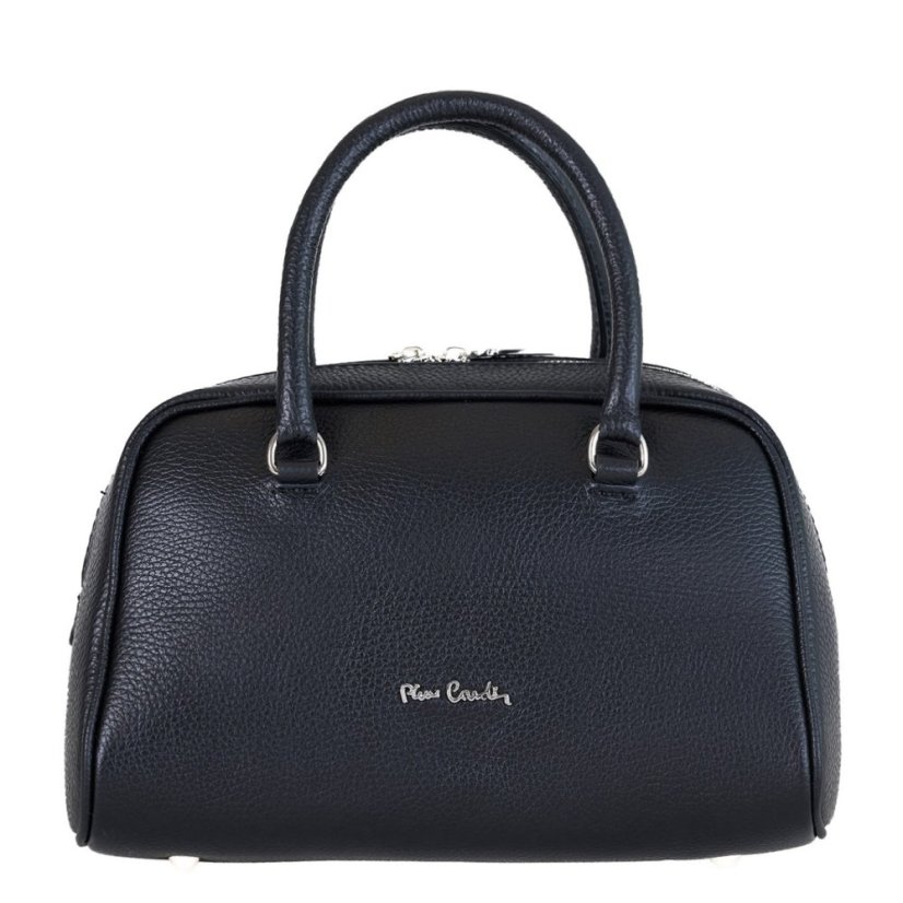 Kožená kabelka PIERRE CARDIN 1977 Nero