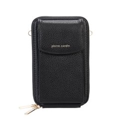 Geantă crossbody de damă Pierre Cardin 1232 Neagră