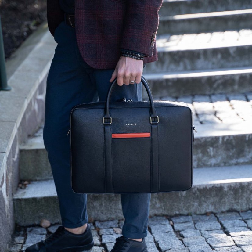 Brašna na notebook Valmio City Black