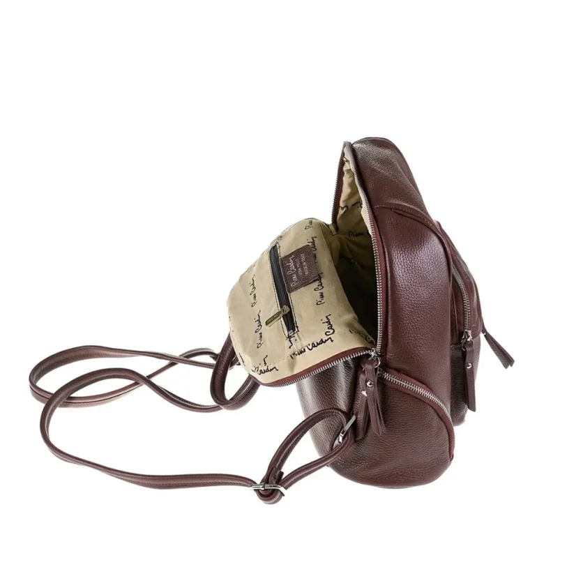 Bőr hátizsák PIERRE CARDIN IN VERA PELLE