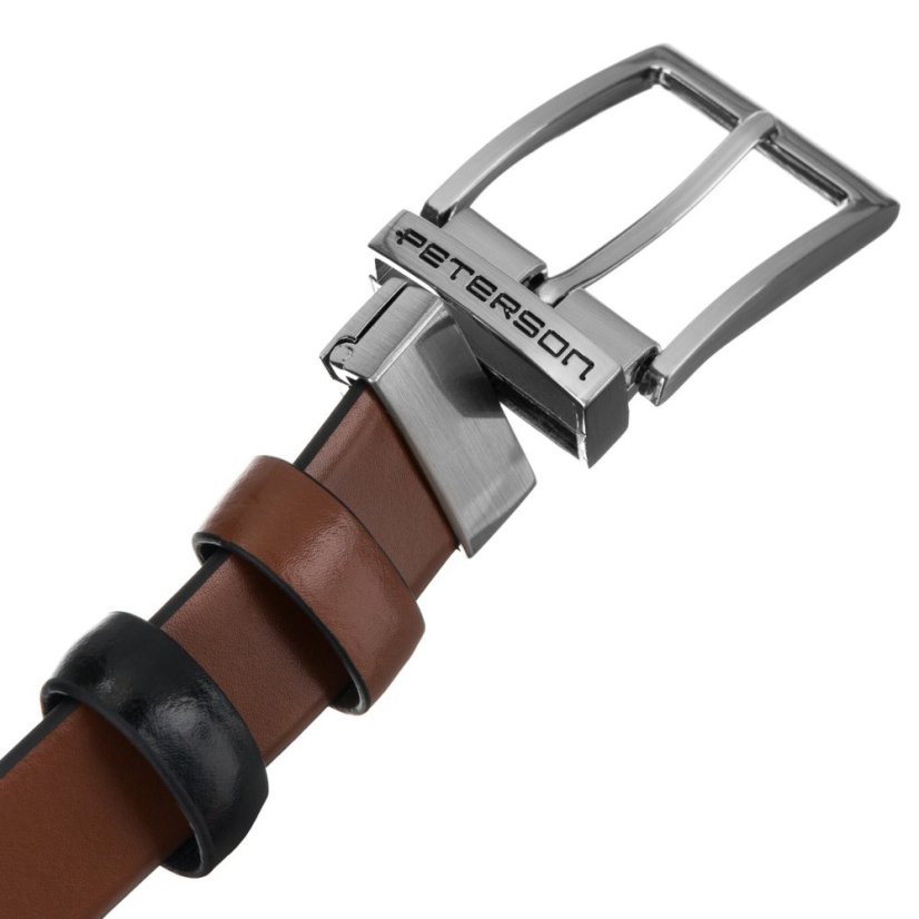 Kožený opasok Peterson PTN KL-B003-S001-105