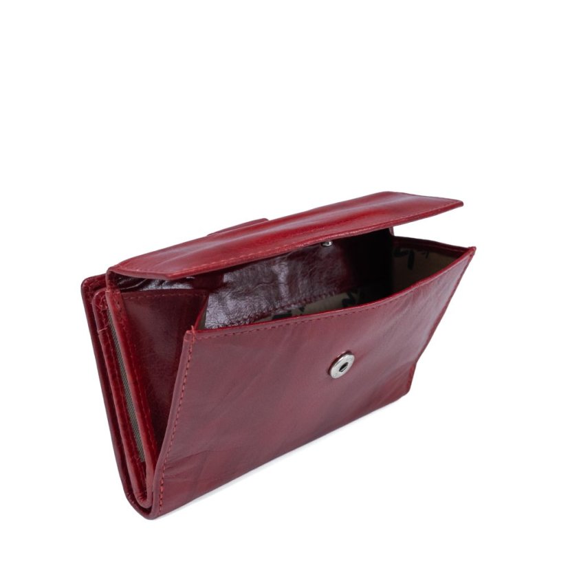 Portofel de damă din piele Valmio Portwine 2432