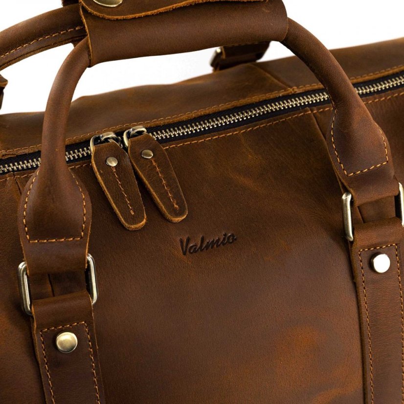 Kožená cestovní taška Valmio Vintage