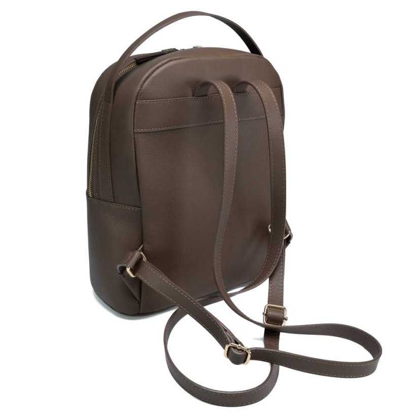 Pierre Cardin 55108 CAMOSCIO női bőr hátizsák – taupe
