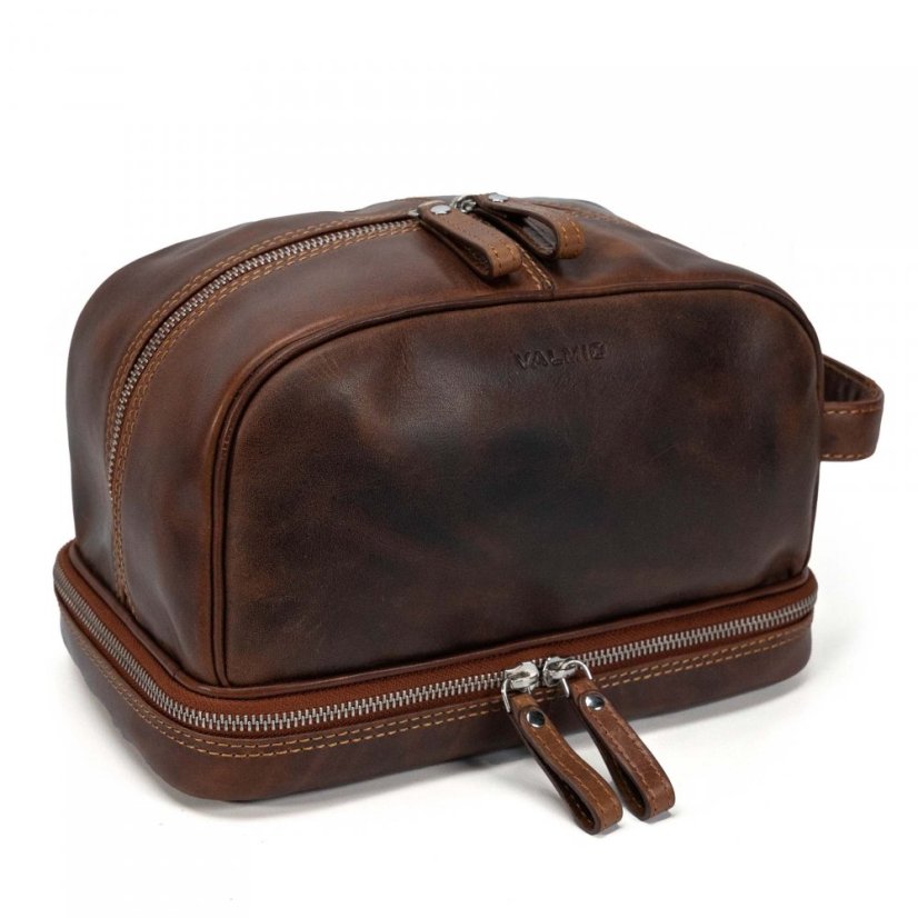 Kožená kosmetická taška Valmio Q2