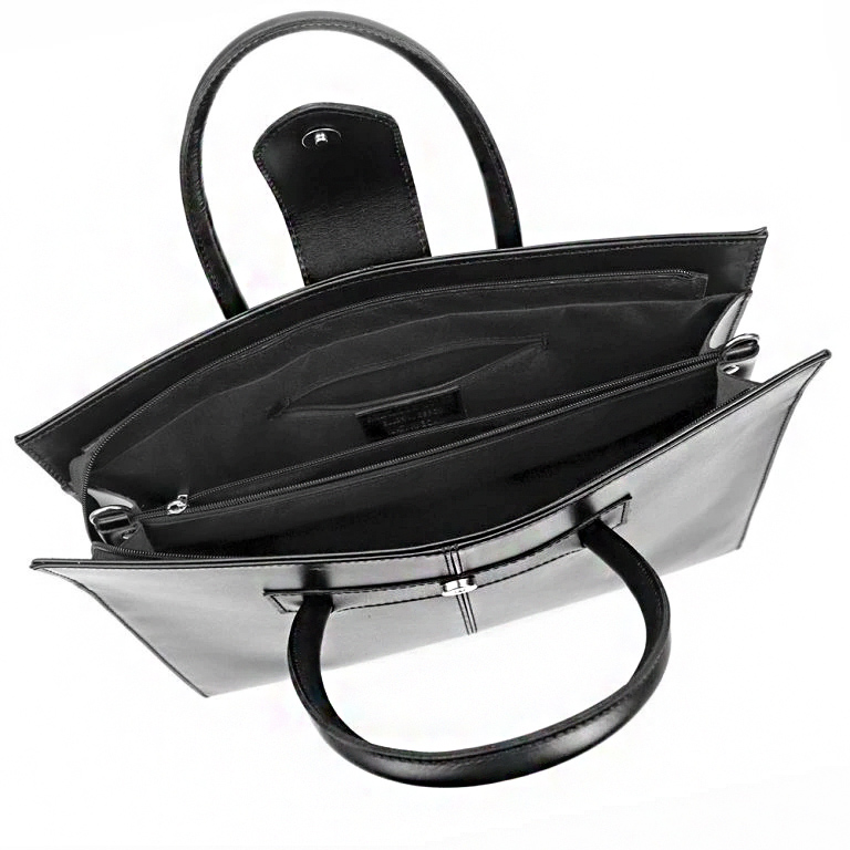 Kožená kabelka Camilla 778 Čierna