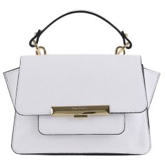 Elegantní dámská kožená kabelka Pierre Cardin 13002 Bílá
