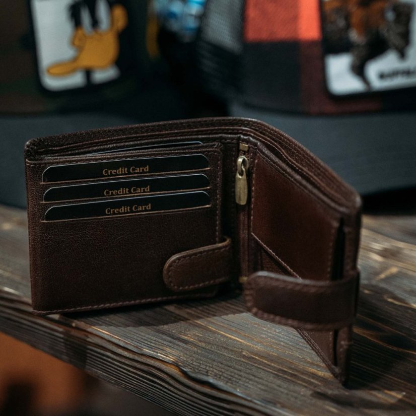 Pánska peňaženka Valmio Classic Brown